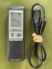 Gravador de voz digital portátil Sony ICD-P520 cinza EXC 130 horas 256MB de memória comprar usado  Enviando para Brazil