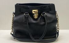 Usado, Bolsa satchel Michael Kors Hamilton couro preto ombro comprar usado  Enviando para Brazil