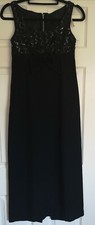 Vintage black maxi for sale  NEWCASTLE EMLYN