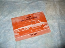 Fiat 132 libretto usato  Italia