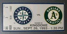 Seattle mariners oakland for sale  Cedar Rapids