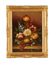 Quadro floreale l.cicas usato  Portici