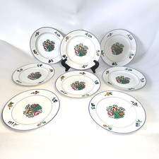 Assiettes dessert porcelaine d'occasion  Thiron-Gardais