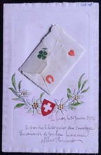 Switzerland embossed handmade d'occasion  Aix-les-Bains