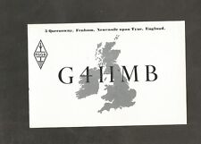 Qsl card g4hmb for sale  CREDITON