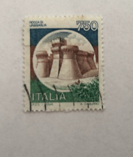 Francobollo castelli lire usato  Verbicaro