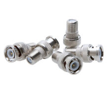 Conector conversor adaptador cabo coaxial BNC macho para tipo F fêmea lote múltiplo comprar usado  Enviando para Brazil