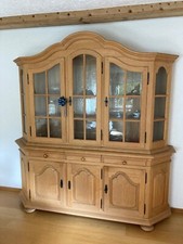 Vitrinenschrank eiche massiv gebraucht kaufen  Taufkirchen