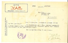 1942 milano ditta usato  Milano