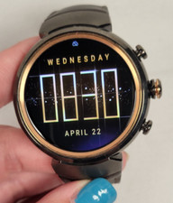 Asus ZenWatch 3 | Smartwatch WiFi couro marrom  comprar usado  Enviando para Brazil