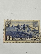 Francobollo carcassonne 5 usato  Follonica