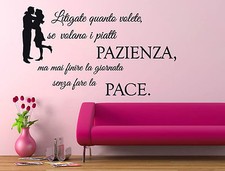 Adesivi murali frase usato  San Pancrazio Salentino
