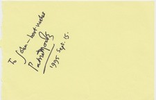 Patrick moore signed for sale  ST. NEOTS