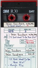 Usado, -Original- 1995 -DEION SANDERS- HIT FACTORY Rap/Hip-Hop MASTER DAT Tape-Football comprar usado  Enviando para Brazil