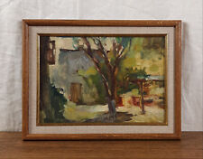 Casa antiga, horário de verão, pintura a óleo original, artista ucraniano, usado comprar usado  Enviando para Brazil