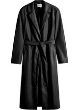 Neu lederimitat mantel gebraucht kaufen  Kiel