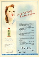 Pubblicita 1939 profumi usato  Biella