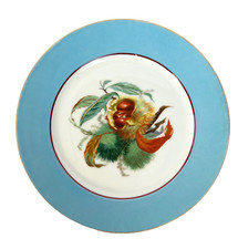 Compotier xixem porcelaine d'occasion  Châteauneuf-du-Rhône