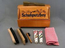 Seltener holz schuhputzboy gebraucht kaufen  Bergen