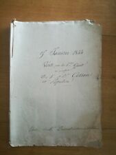 Janvier 1844 guiot d'occasion  Angers-