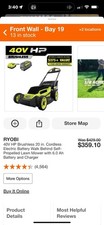 Ryobi ry401170 40v for sale  Columbus