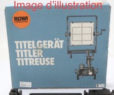 Vintage titreuse rowi d'occasion  Laon