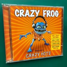 CRAZY FROG Presents CRAZY HITS Electronic Trance Techno CD Axel F Gusto ENHANCED comprar usado  Enviando para Brazil