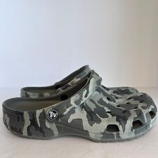 Tamancos camuflados clássicos unissex-adultos Crocs tamanho 10M/12W, camuflagem cinza ardósia comprar usado  Enviando para Brazil