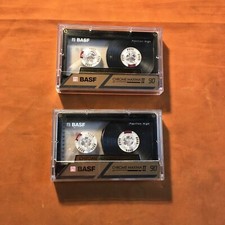 2 x BASF CHROME MAXIMA II 90 Cassetten,IEC II/High Pos,sehr guter Zustand,1991 comprar usado  Enviando para Brazil