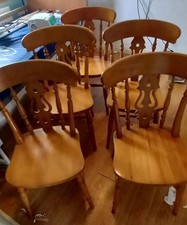 Vintage fiddle back for sale  PLYMOUTH