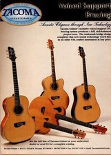 Tacoma guitars original for sale  Kingwood