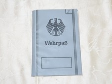 Frühe bundeswehr wehrpass gebraucht kaufen  Wilhelmsdorf