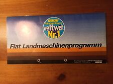 Prospekt fiat landmaschinenpro gebraucht kaufen  Spraitbach