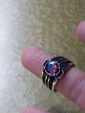 Men garnet ring for sale  Point Arena