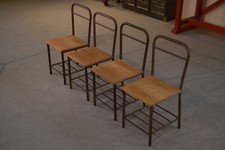 Ensemble chaises industrielles d'occasion  France