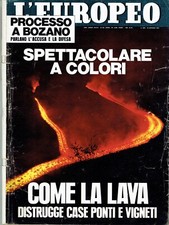 Europeo 1971 vulcano usato  Italia