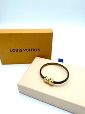 [Ebay Live] Pulseira Louis Vuitton monograma fecho dourado duplo comprar usado  Enviando para Brazil