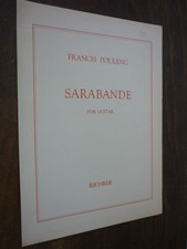 Partitions guitare poulenc d'occasion Partitions guitare poulenc d'occasion  Marseille V