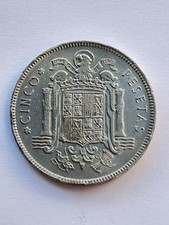 Moneta pesetas francisco usato  Trieste