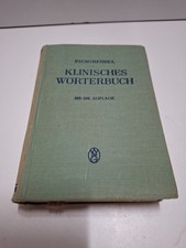Pschyrembel 1952 gebraucht kaufen  Kahl a.Main