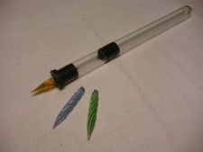 Glasfedern federhalter glas gebraucht kaufen  Deutschland