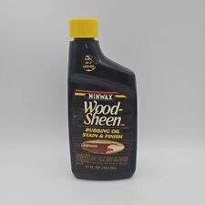 Tampa amarela rara Minwax Wood-Sheen óleo de esfregar mancha e acabamento jacarandá comprar usado  Enviando para Brazil