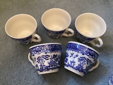 Willow pattern crockery for sale  LEYLAND