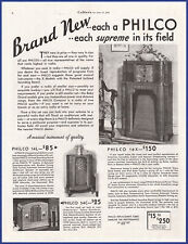 Antigo 1933 PHILCO Modelo 16X 14L 54C Tubo Rádio Efêmera 1930 Impressão Anúncio comprar usado  Enviando para Brazil