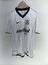 Camiseta Nike Football Soccer SC Corinthians Paulista Home Medial Saude Tamanho XL, usado comprar usado  Enviando para Brazil