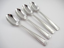 Lenox Landmark Platinum Frosted 4 cucharas soperas Corea satinado 18/8 acero inoxidable segunda mano  Embacar hacia Mexico