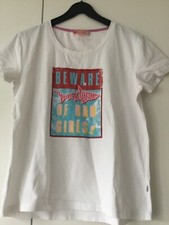 Shirt weiß aufdruck gebraucht kaufen  Weinsberg
