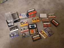 Blank cassettes vintage for sale  GLASGOW