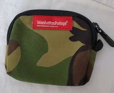 Bolsa de moedas Manhattan Portage verde camuflagem fecho com zíper , usado comprar usado  Enviando para Brazil