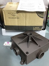 Episode ES-LS-MOUNT-BOX 5" x 5" Base de instalación de entierro para altavoces de paisaje segunda mano  Embacar hacia Mexico